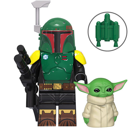 Boba Fett & Grogu (baby Yoda) Lego Minifigures - Premium Lego Star Wars Minifigures - Just $3.99! Shop now at Retro Gaming of Denver