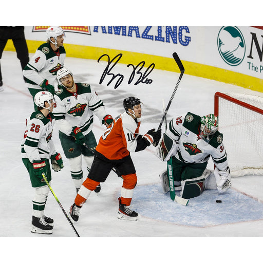 Bobby Brink First Career Goal Autographed Philadelphia Flyers 8" x 10" Hockey Photo - Premium Autographed Hockey Photos - Just $39.99! Shop now at Retro Gaming of Denver