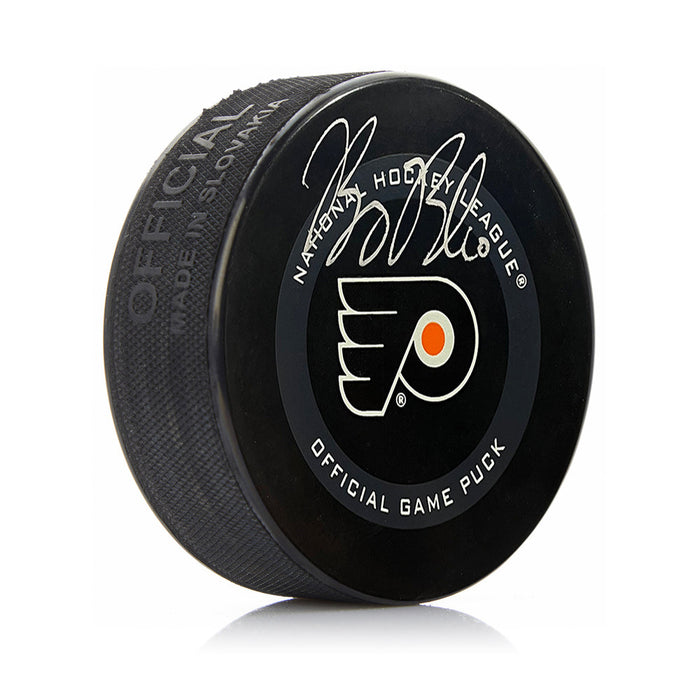 Bobby Brink Autographed Philadelphia Flyers 2021 Hockey Game Model Puck - for just $59.99! 