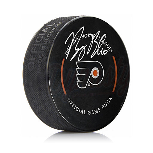 Bobby Brink Autographed Philadelphia Flyers 2022-23 Hockey Game Model Puck - Premium Autographed Pucks - Just $59.99! Shop now at Retro Gaming of Denver