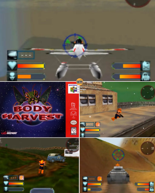 Body Harvest N64 Nintendo 64 Video Game Cartridge 1998 - for just $25.99! 