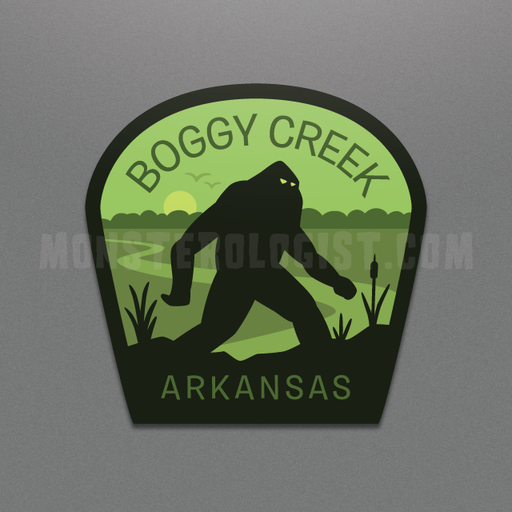 Boggy Creek, Arkansas Travel Sticker - for just $3.50! 