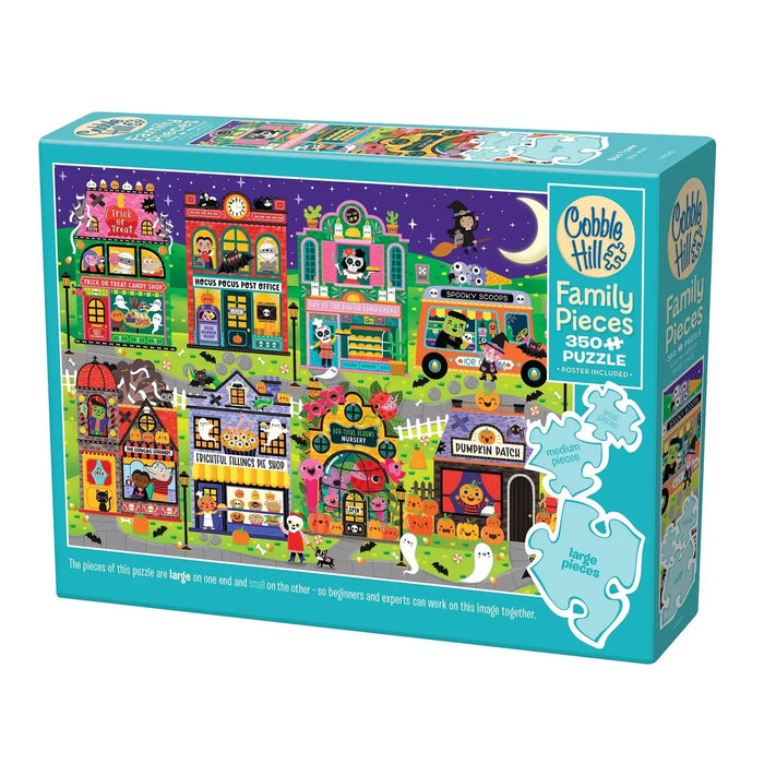 Boo Town 350 Piece Family Jigsaw Puzzle Cobble Hill - for just $17.99! 