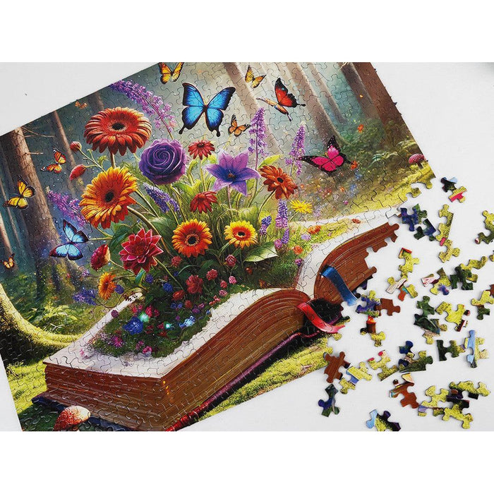 Book Brought to Life 500 Piece Jigsaw Puzzle Springbok - for just $17.99! 