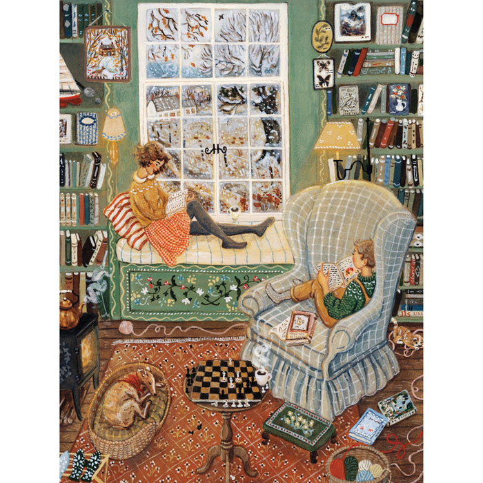 Book Club by Loré Pemberton 750 Piece Jigsaw Puzzle NYPC - for just $27.99! 