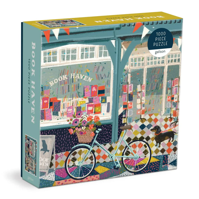 Book Haven 1000 Piece Jigsaw Puzzle Galison - for just $19.99! 