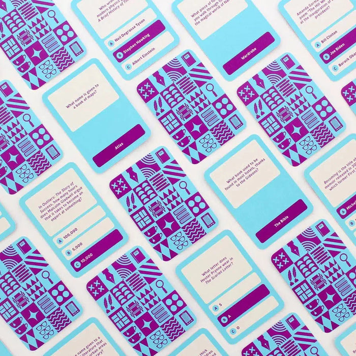Book Lover Trivia Card Game Ginger Fox - for just $12.99! 