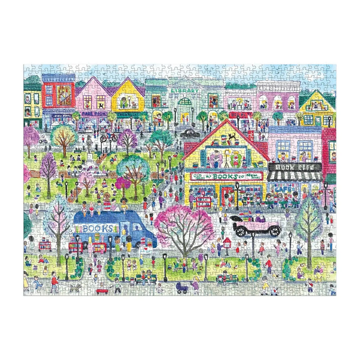Book Town 1000 Piece Jigsaw Puzzle Galison - for just $19.99! 