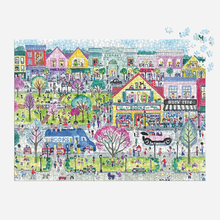 Book Town 1000 Piece Jigsaw Puzzle Galison - for just $19.99! 