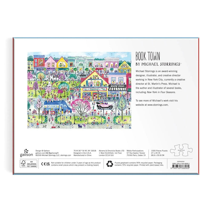 Book Town 1000 Piece Jigsaw Puzzle Galison - for just $19.99! 