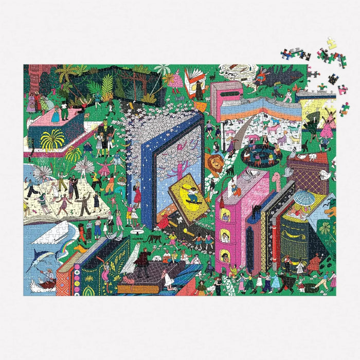 Book World 1000 Piece Jigsaw Puzzle Galison - for just $19.99! 