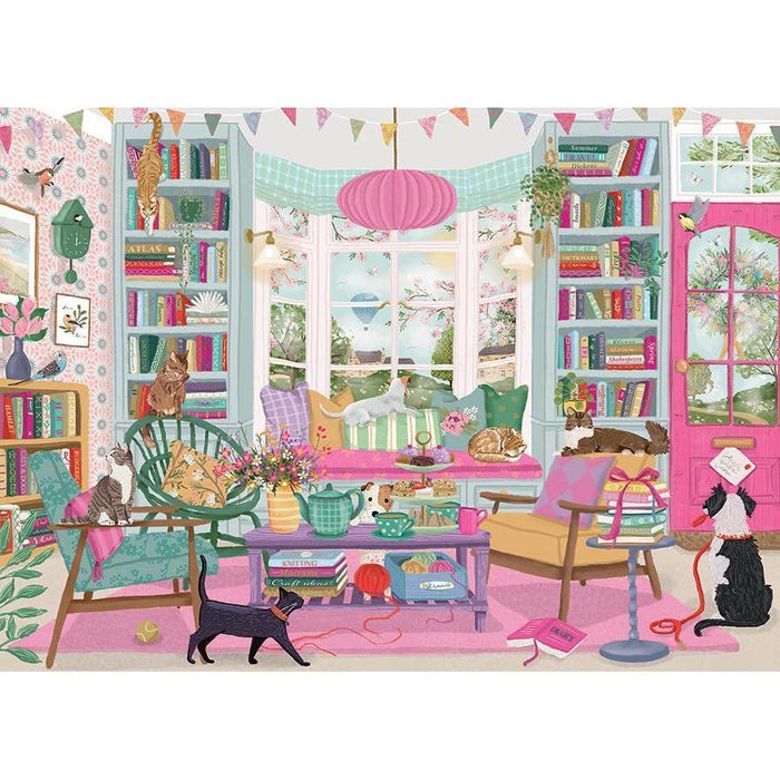 Bookclub 1000 Piece Jigsaw Puzzle Cobble Hill - for just $19.99! 