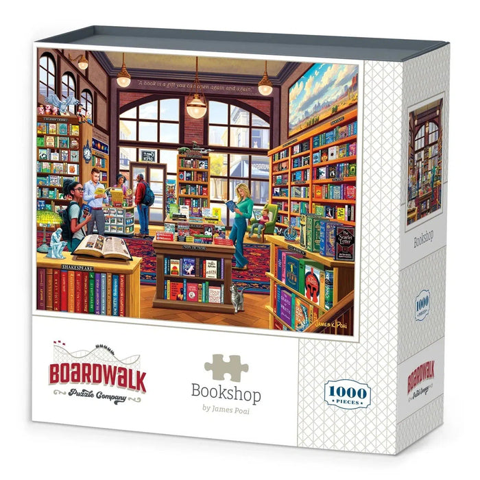 Bookshop 1000 Piece Jigsaw Puzzle Boardwalk - for just $23.99! 