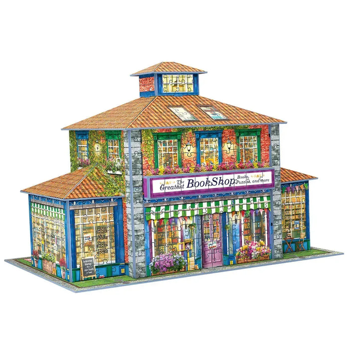Bookshop 1389 Piece 3D Jigsaw Puzzle Eurographics - for just $44.99! 