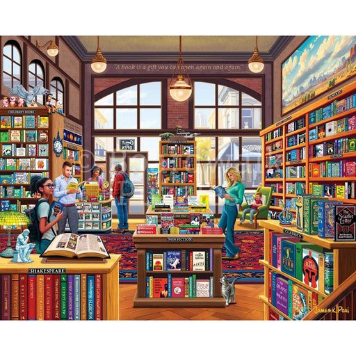 Bookshop 210 Piece Jigsaw Puzzle Boardwalk - for just $11.99! 