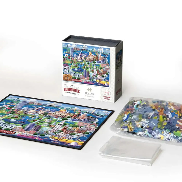 Boston 210 Piece Jigsaw Puzzle Boardwalk - for just $11.99! 