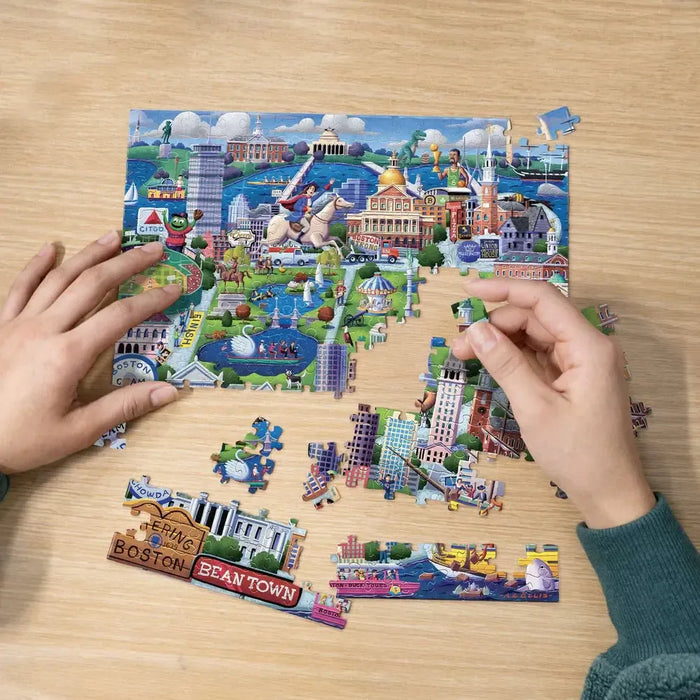 Boston 210 Piece Jigsaw Puzzle Boardwalk - for just $11.99! 