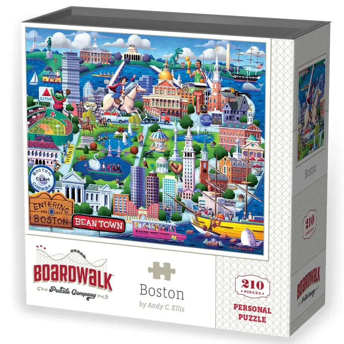 Boston 210 Piece Jigsaw Puzzle Boardwalk - for just $11.99! 