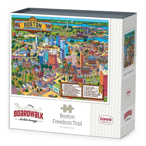 Boston Freedom Trail 1000 Piece Jigsaw Puzzle Boardwalk - for just $23.99! 
