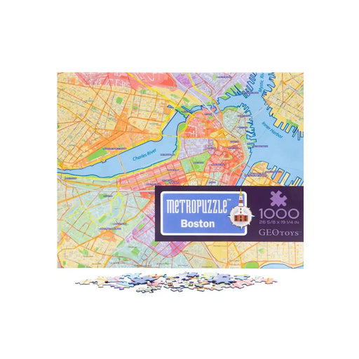 Boston Metropuzzle 1000 Piece Jigsaw Puzzle Geotoys - for just $10.99! 