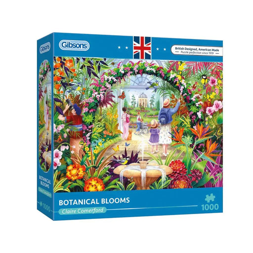 Botanical Blooms 1000 Piece Jigsaw Puzzle Gibsons - for just $24.99! 