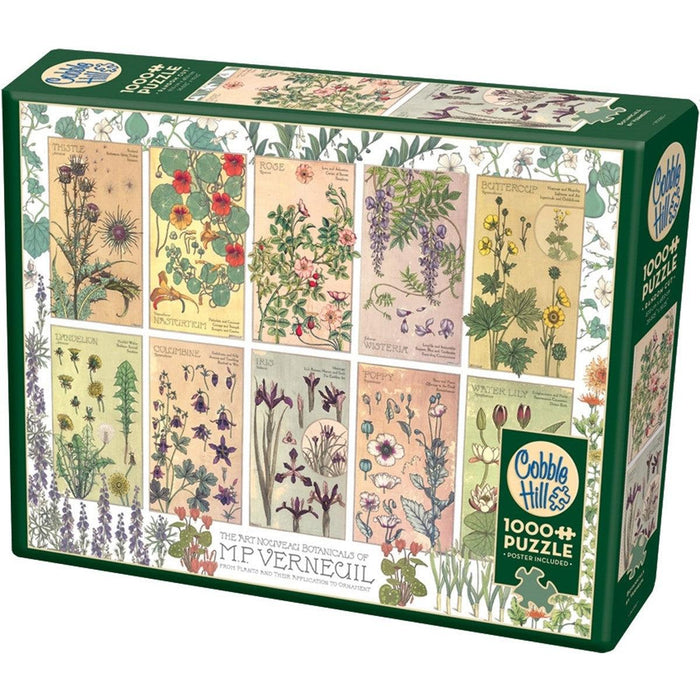 Botanicals by Verneuil 1000 Piece Jigsaw Puzzle Cobble Hill - for just $19.99! 