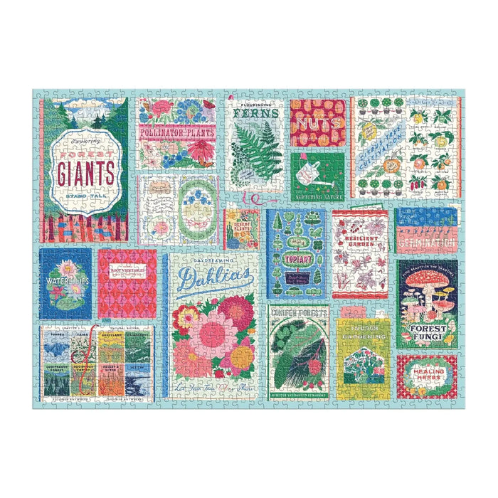 Botanist Bookshelf 1000 Piece Jigsaw Puzzle Galison - for just $19.99! 
