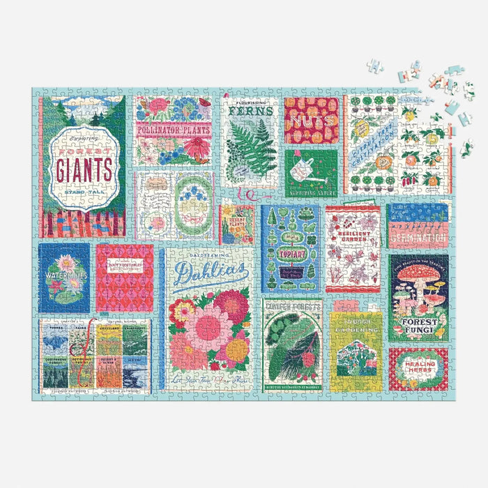 Botanist Bookshelf 1000 Piece Jigsaw Puzzle Galison - for just $19.99! 