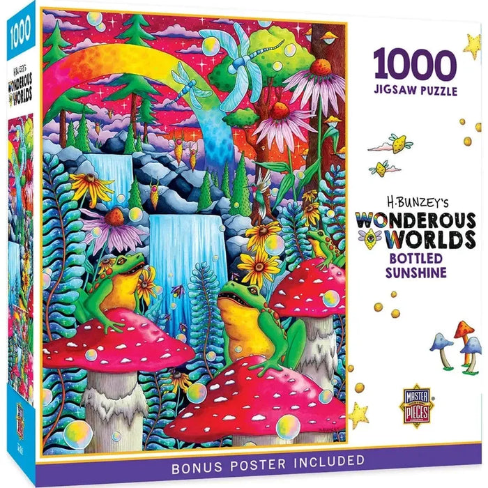 Bottled Sunshine Wonderous Worlds 1000 Piece Jigsaw Puzzle MasterPieces - for just $17.99! 