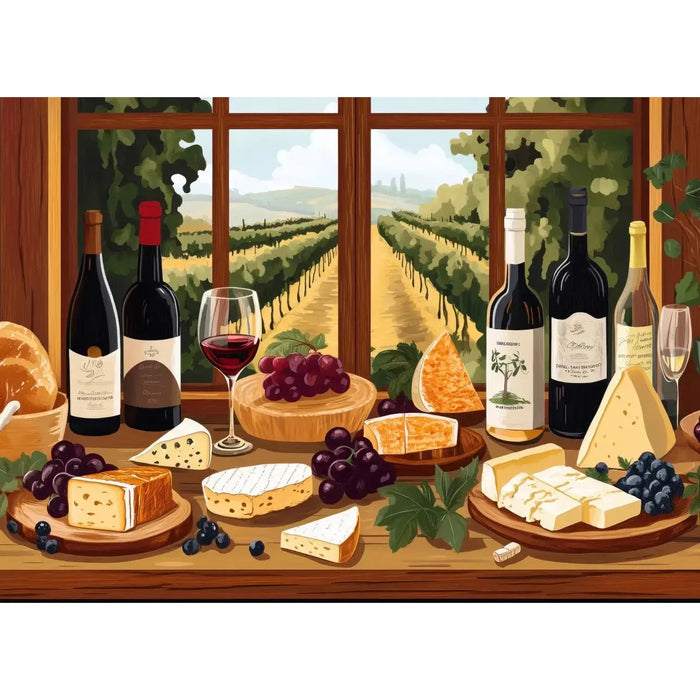 Bottles & Bites 1000 Piece Jigsaw Puzzle Snappy - for just $34.99! 