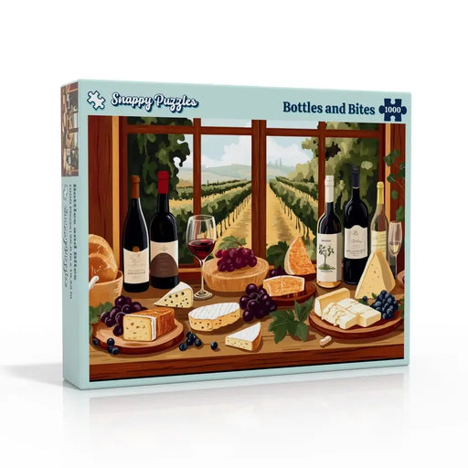 Bottles & Bites 1000 Piece Jigsaw Puzzle Snappy - for just $34.99! 