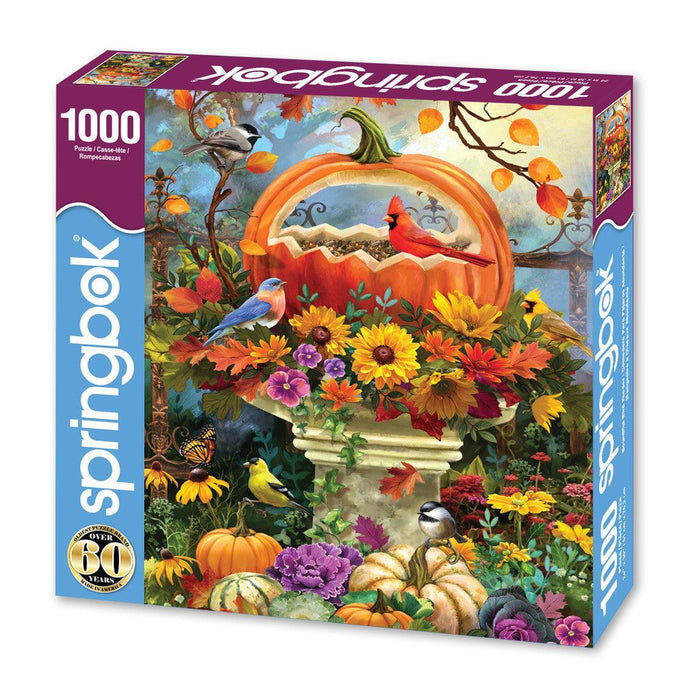 Bountiful Birdfeeder 1000 Piece Jigsaw Puzzle Springbok - for just $19.99! 