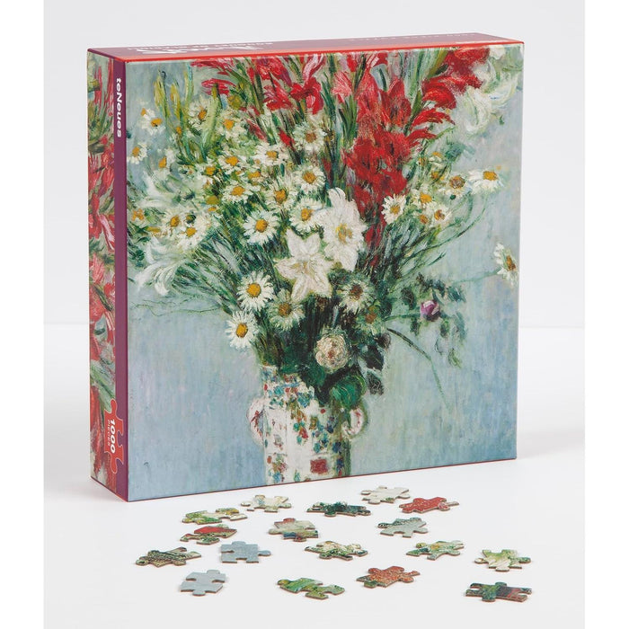 Bouquet of Gladioli by Monet 1000 Piece Jigsaw Puzzle teNeues - for just $20.99! 