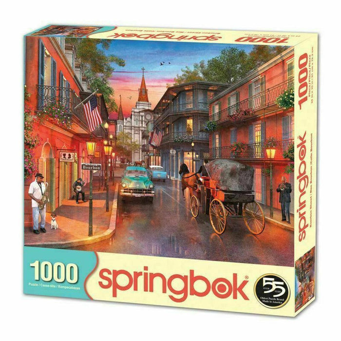 Bourbon Street 1000 Piece Jigsaw Puzzle Springbok - for just $19.99! 