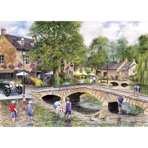 Bourton on the Water 1000 Piece Jigsaw Puzzle Gibsons - for just $24.99! 
