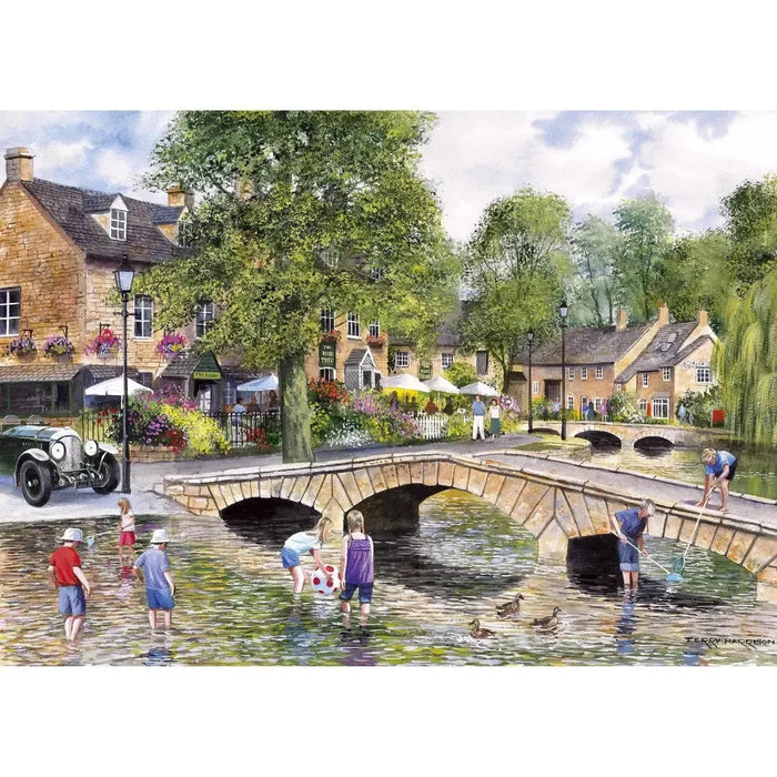 Bourton on the Water 1000 Piece Jigsaw Puzzle Gibsons - for just $24.99! 
