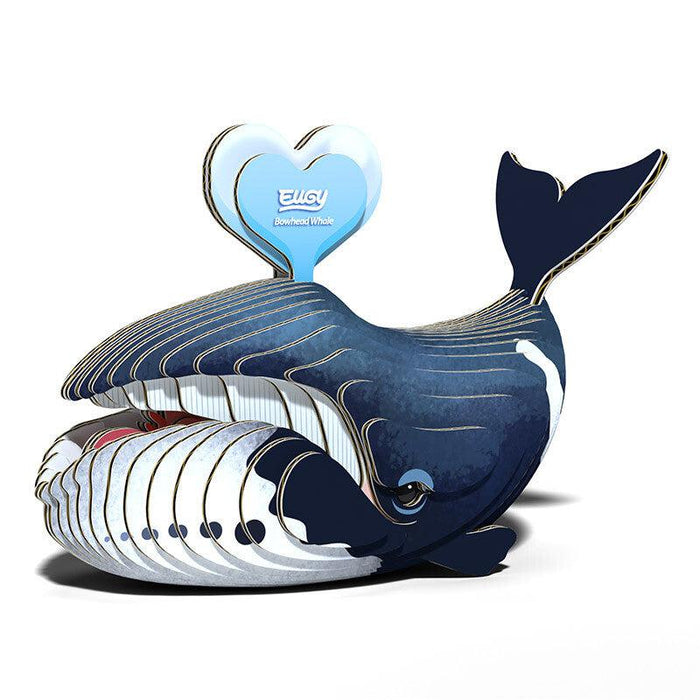Bowhead Whale 3D Cardboard Model Kit Eugy - for just $11.99! 