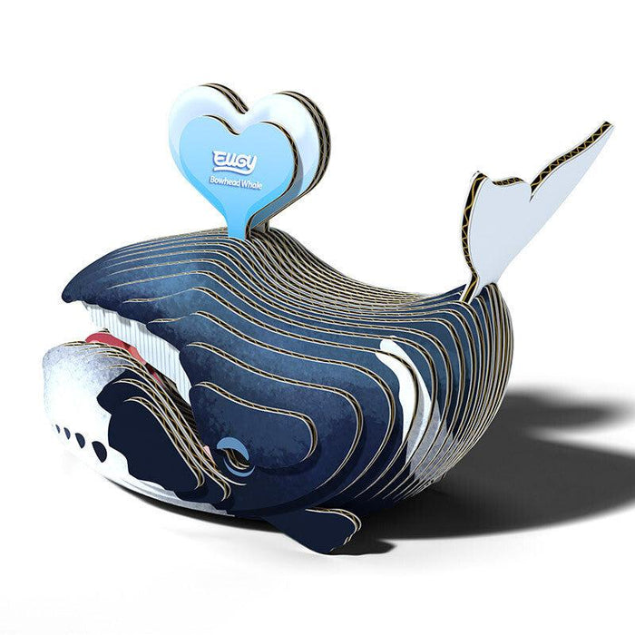 Bowhead Whale 3D Cardboard Model Kit Eugy - for just $11.99! 