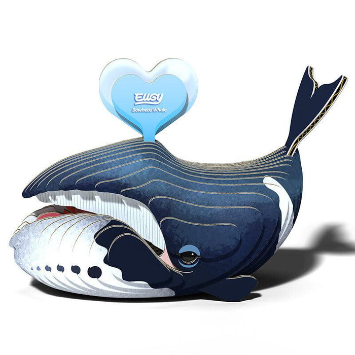 Bowhead Whale 3D Cardboard Model Kit Eugy - for just $11.99! 