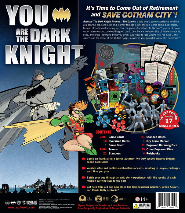 Batman: The Dark Knight Returns - Deluxe Game - for just $109.99! 
