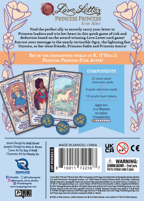 Love Letter: Princess Princess Ever After - for just $21.99! 