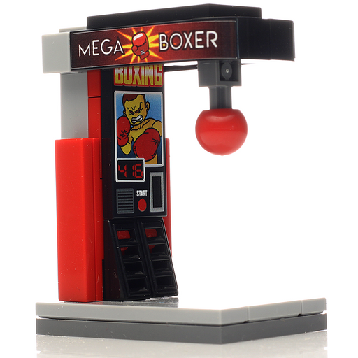 Arcade Boxing Game Machine made using LEGO Parts (LEGO) - Premium Custom LEGO Kit - Just $19.99! Shop now at Retro Gaming of Denver