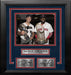 Tom Brady & David Ortiz 8" x 10" Framed Championship Trophy Photo with Engraved Autographs - for just $79.99! 