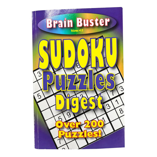 Brain Buster #15 Sudoku Puzzles Digest Book - for just $5.99! 