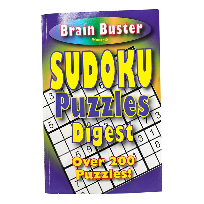 Brain Buster #15 Sudoku Puzzles Digest Book - for just $5.99! 
