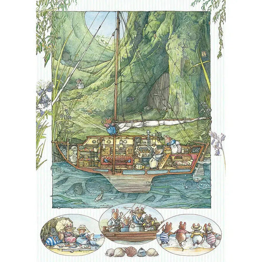 Brambly Hedge All Aboard! 500 Piece Jigsaw Puzzle Cobble Hill - for just $17.99! 