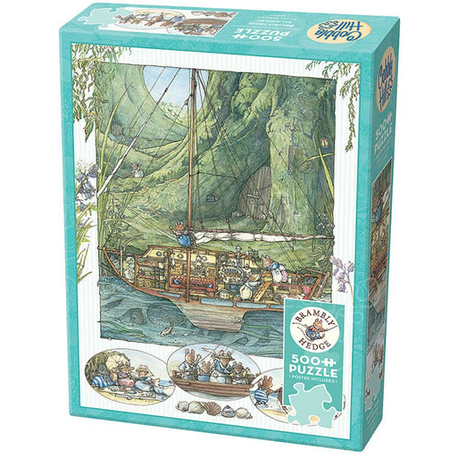 Brambly Hedge All Aboard! 500 Piece Jigsaw Puzzle Cobble Hill - for just $17.99! 