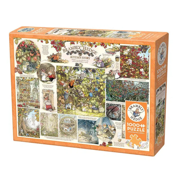 Brambly Hedge Autumn Story 1000 Piece Jigsaw Puzzle Cobble Hill - for just $19.99! 