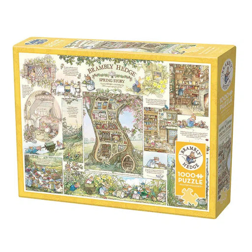 Brambly Hedge Spring Story 1000 Piece Jigsaw Puzzle Cobble Hill - for just $19.99! 