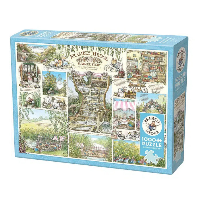 Brambly Hedge Summer Story 1000 Piece Jigsaw Puzzle Cobble Hill - for just $19.99! 